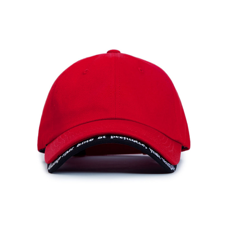 ブラックブロンド(BLACKBLOND) BBD Revolution Double Visor Cap (Red)
