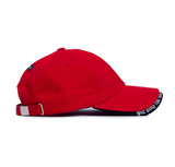 ブラックブロンド(BLACKBLOND) BBD Revolution Double Visor Cap (Red)