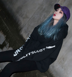 ブラックブロンド(BLACKBLOND) BBD Graffiti Number Hoodie (Black)