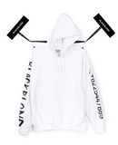 ブラックブロンド(BLACKBLOND) BBD Graffiti Number Hoodie (White)