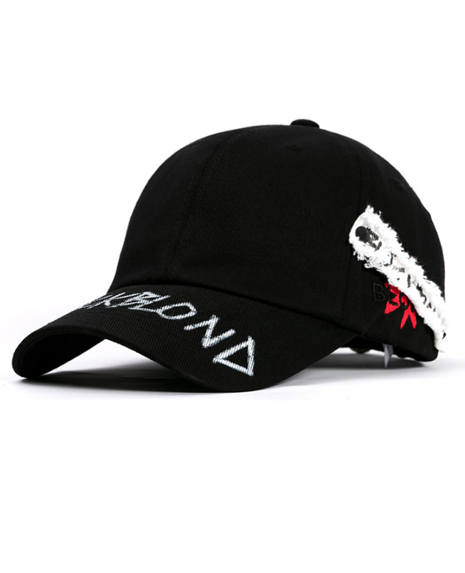 ブラックブロンド(BLACKBLOND) BBD Side Patch Graffiti Logo Cap (Black)