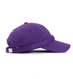 ブラックブロンド(BLACKBLOND) BBD Patch Long Strap Cap (Purple)