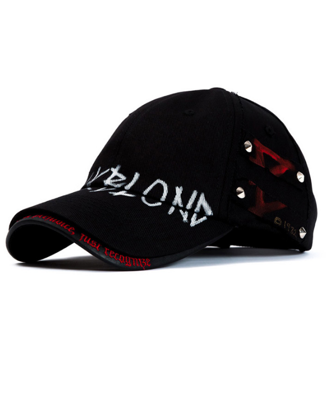 ブラックブロンド(BLACKBLOND) BBD Beyond Graffiti Logo Double Visor Cap (Black)