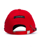 ブラックブロンド(BLACKBLOND) BBD Beyond Graffiti Logo Double Visor Cap (Red)