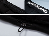 ブラックブロンド(BLACKBLOND) BBD Reflective Logo Oversize Short Padding (Black)