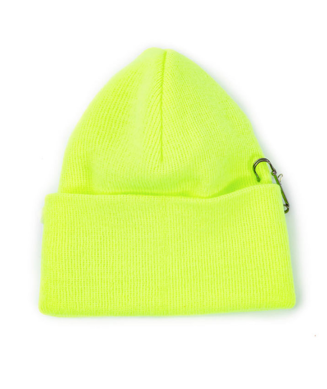 ブラックブロンド(BLACKBLOND) BBD Side Patch Long Beanie (Neon)