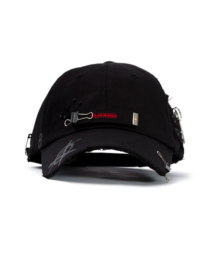 ブラックブロンド(BLACKBLOND) BBD Stump of Long Strap Cap (Black)