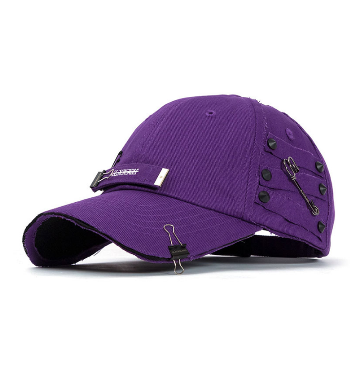 ブラックブロンド(BLACKBLOND) BBD Stump of Long Strap Cap (Purple)