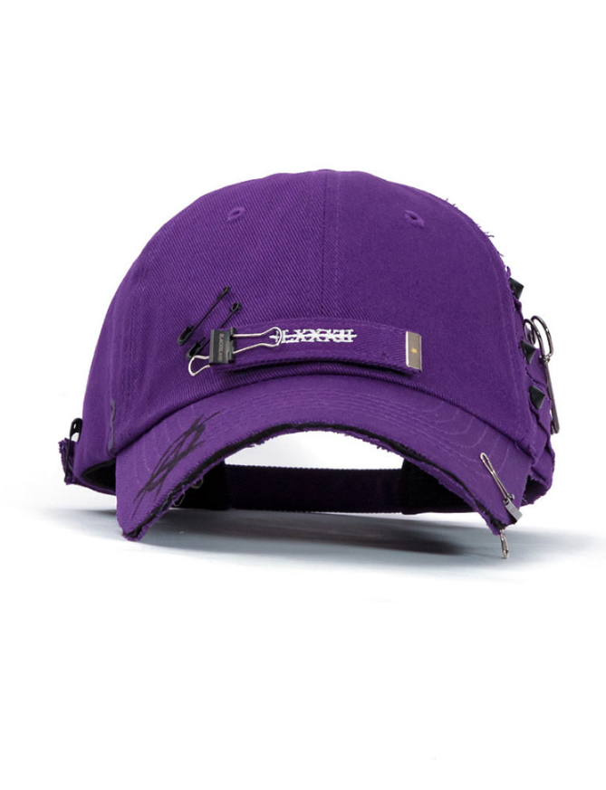 ブラックブロンド(BLACKBLOND) BBD Stump of Long Strap Cap (Purple)