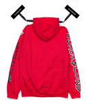 ブラックブロンド(BLACKBLOND) BBD Graffiti Number Hoodie (レッド)