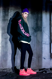 ブラックブロンド(BLACKBLOND) BBD Graffiti Number Hoodie (グリーン)