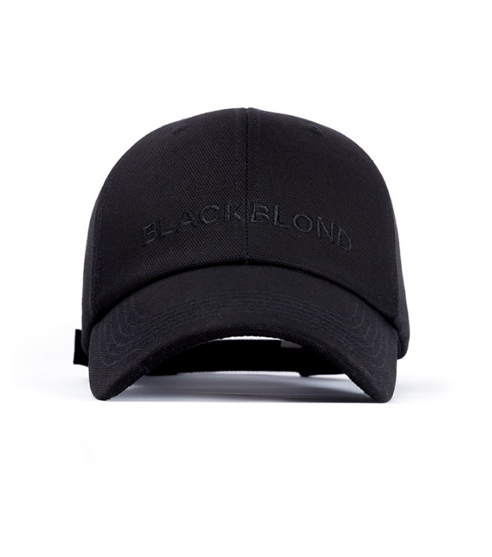 ブラックブロンド(BLACKBLOND) BBD Solid Oxford Classic Logo Cap (ブラック)