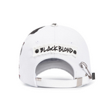 ブラックブロンド(BLACKBLOND) BBD Solid Oxford 7 Sins Graffiti Cap (ホワイト)