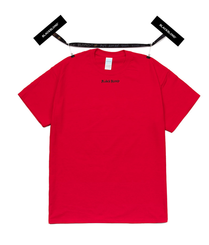 ブラックブロンド(BLACKBLOND) BBD Innocent Crime Short Sleeve Tee (Red)