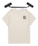 ブラックブロンド(BLACKBLOND) BBD Double B Logo Short Sleeve Tee (Sand)