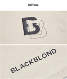 ブラックブロンド(BLACKBLOND) BBD Double B Logo Short Sleeve Tee (Sand)