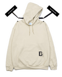 ブラックブロンド(BLACKBLOND) BBD Double B Logo Hoodie (Sand)