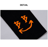 ブラックブロンド(BLACKBLOND) BBD Smile Logo Leggings (Black/Neon Orange)