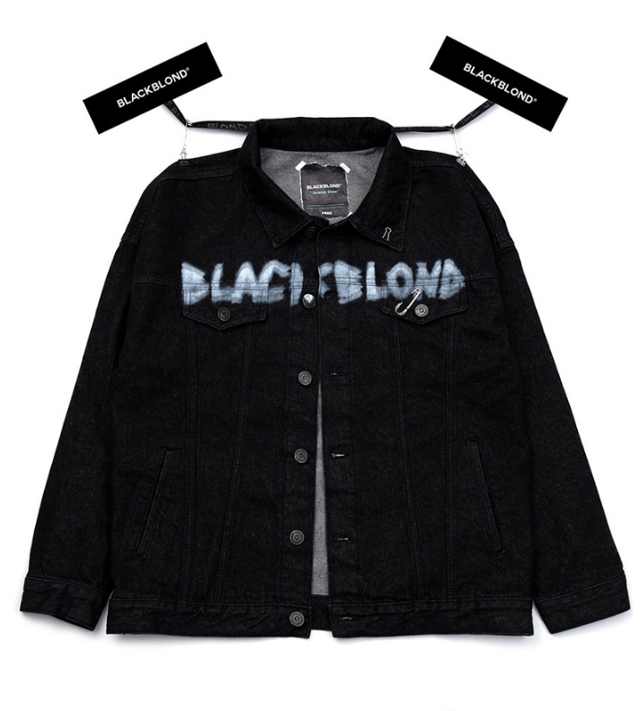 ブラックブロンド(BLACKBLOND) BBD Innocent Denim Jacket (Black)