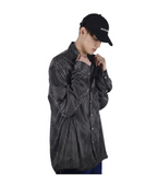 クーデグレース(Coup de grace) SILKY OVERSIZED SHIRT (BLACK)