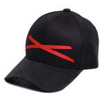 ドルム (DoLM) X logo ball cap Black/Red