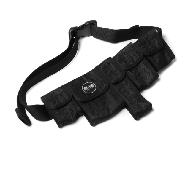 ドルム (DoLM) Utility Hip Sack Black