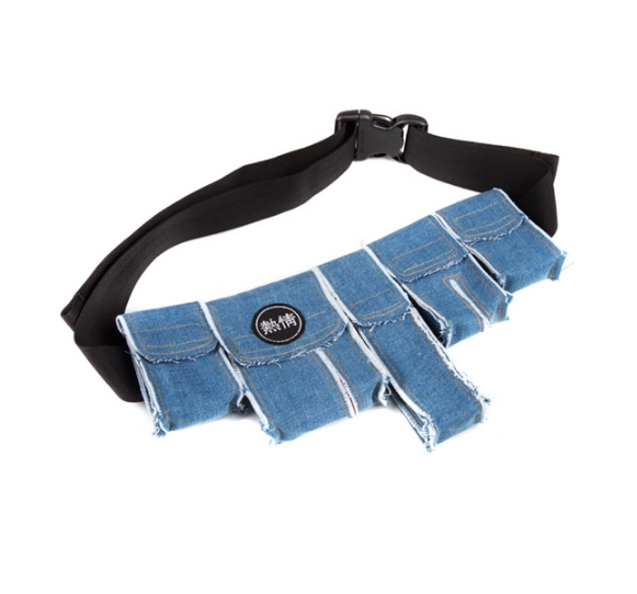 ドルム (DoLM) Utility Hip Sack Denim