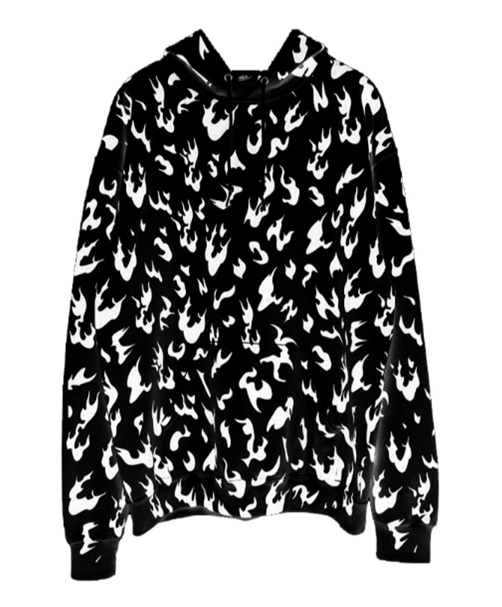 ドゥラグ デヴ (DURAG DEV) MANGA CAMO HOODIE BLACK