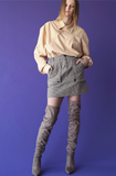 イーエスシースタジオ(ESC STUDIO) Pocket layered skirt (check)