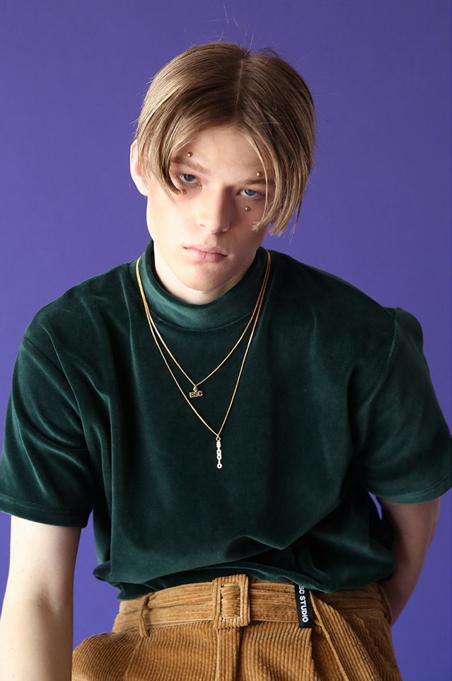 イーエスシースタジオ(ESC STUDIO) Velvet pola (green)