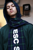イーエスシースタジオ(ESC STUDIO) Hooded muffler (green)
