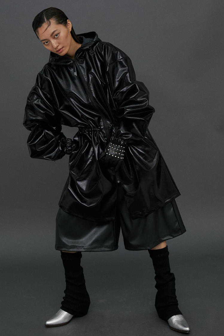 イーエスシースタジオ(ESC STUDIO) Sleeve open safari (Black)