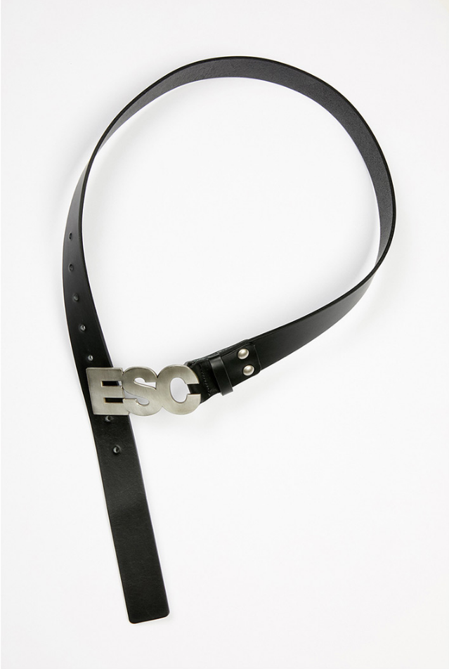 イーエスシースタジオ(ESC STUDIO) ESC leather belt (cowhide)