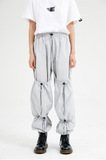 イーエスシースタジオ(ESC STUDIO) String pants (gray)