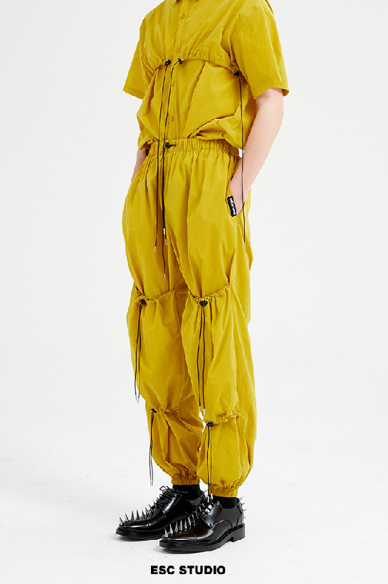 イーエスシースタジオ(ESC STUDIO) String pants (yellow)