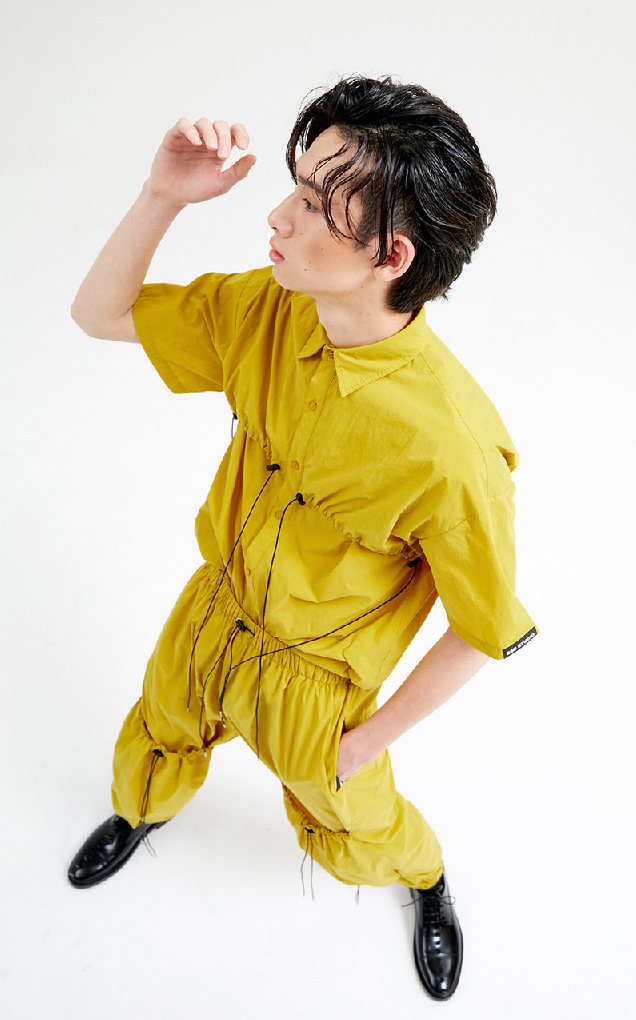 イーエスシースタジオ(ESC STUDIO) String pants (yellow)