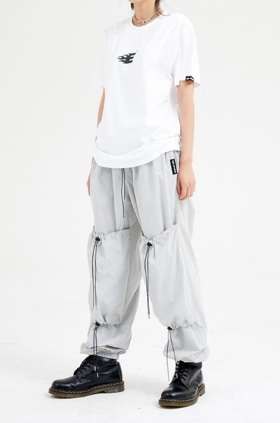 イーエスシースタジオ(ESC STUDIO) Line T-shirt (white)