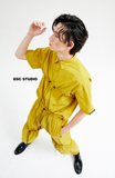 イーエスシースタジオ(ESC STUDIO) String shirt (yellow)