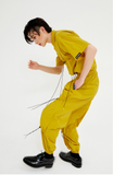 イーエスシースタジオ(ESC STUDIO) String shirt (yellow)