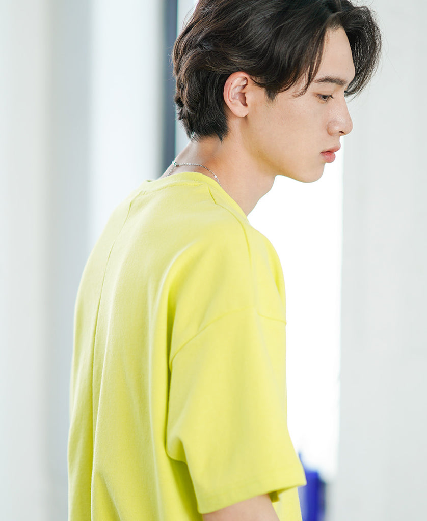 JEMUT (ジェモッ) EDDY OVERFIT SHORT TEE NEON KJST2189
