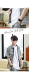 JEMUT (ジェモッ) MONACOTOUR CHECK SHIRTS NAVY HSSS2212