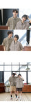 JEMUT (ジェモッ) MONACOTOUR CHECK SHIRTS KHAKI HSSS2212
