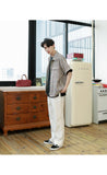 JEMUT (ジェモッ) MONACOTOUR CHECK SHIRTS BURGUNDY HSSS2212
