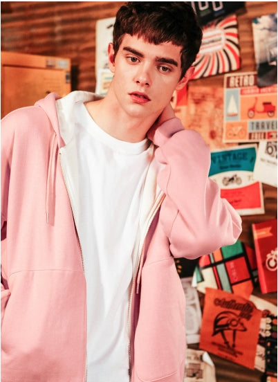 ダブルユーブイプロジェクト(WV PROJECT) PLEPOIN HOOD ZIPUP INDIE PINK KHHD7119