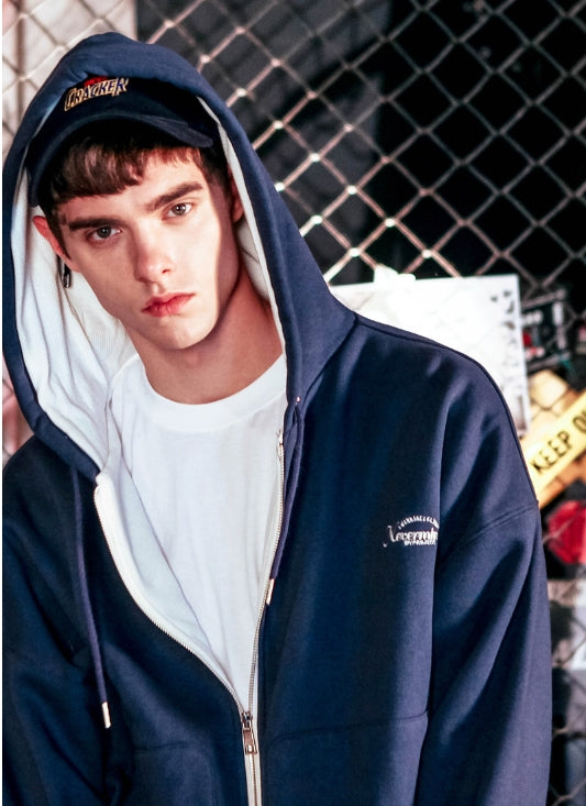 ダブルユーブイプロジェクト(WV PROJECT) PLEPOIN HOOD ZIPUP NAVY KHHD7119