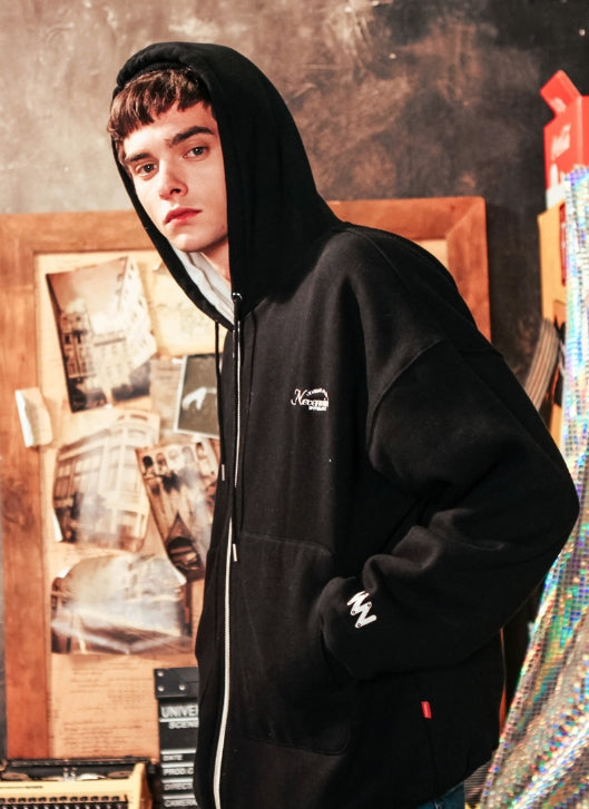 ダブルユーブイプロジェクト(WV PROJECT) PLEPOIN HOOD ZIPUP BLACK KHHD7119