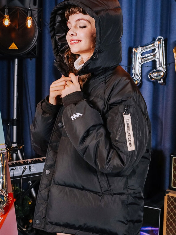 ダブルユーブイプロジェクト(WV PROJECT) TRACY DUCK DOWN PARKA BLACK MJOT7212