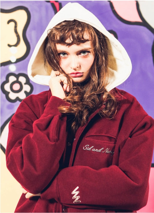 ダブルユーブイプロジェクト(WV PROJECT) CONNECT HOOD COAT WINE KHOT7121