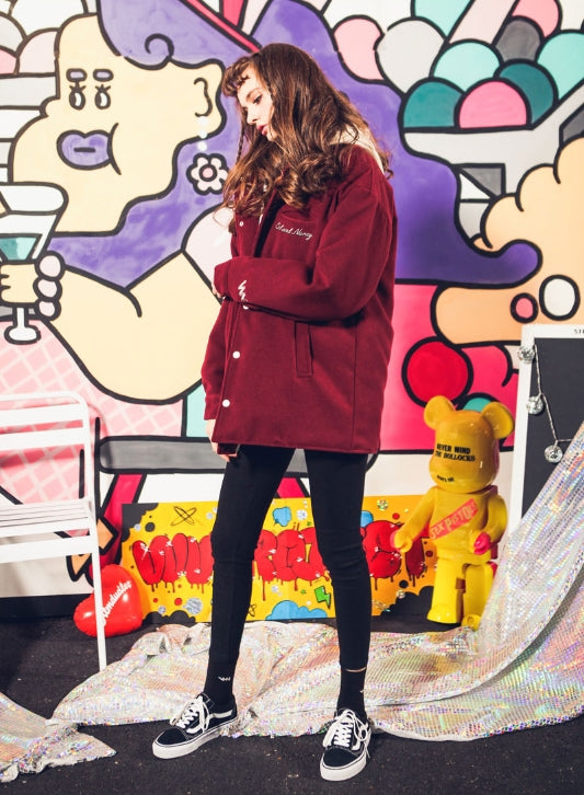 ダブルユーブイプロジェクト(WV PROJECT) CONNECT HOOD COAT WINE KHOT7121