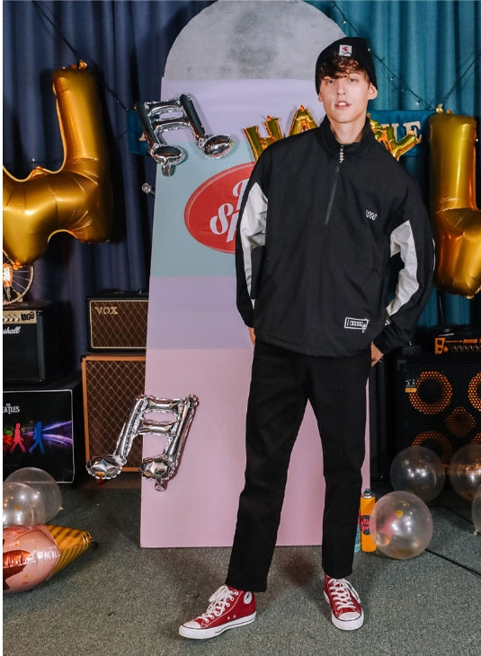 ダブルユーブイプロジェクト(WV PROJECT) CHOICE ANORAK BLACK YRJK7191